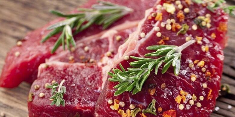 Red meat in the male diet has a beneficial effect on erection